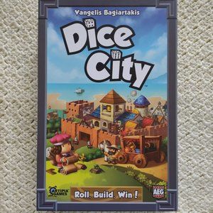 Dice City~Vagelis Bagiartakis~Euro Strategy Family Board Game~1-4 Players~14+